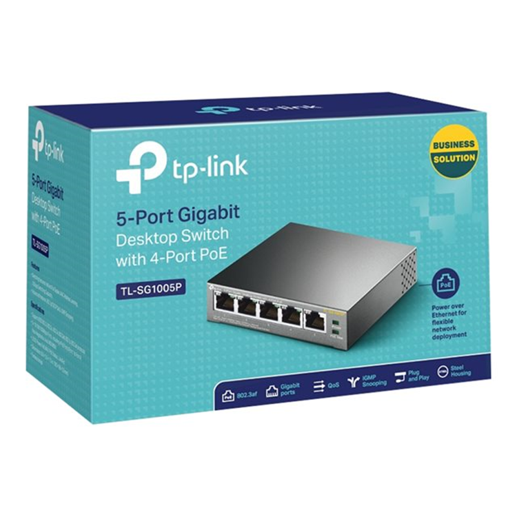 5-Port Gigabit Desktop Switch PoE