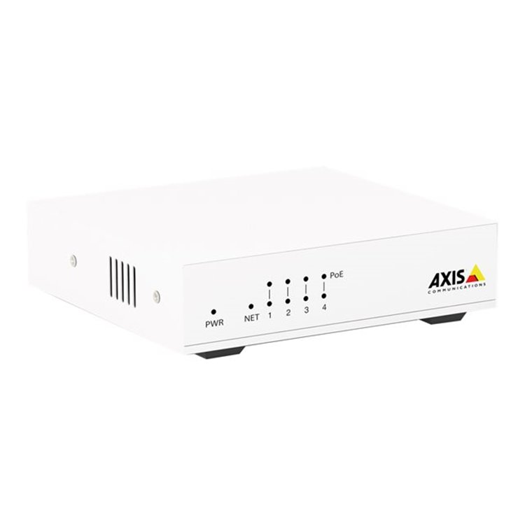 AXIS D8004 UNMANGED POE SWITCH 4CHANNEL