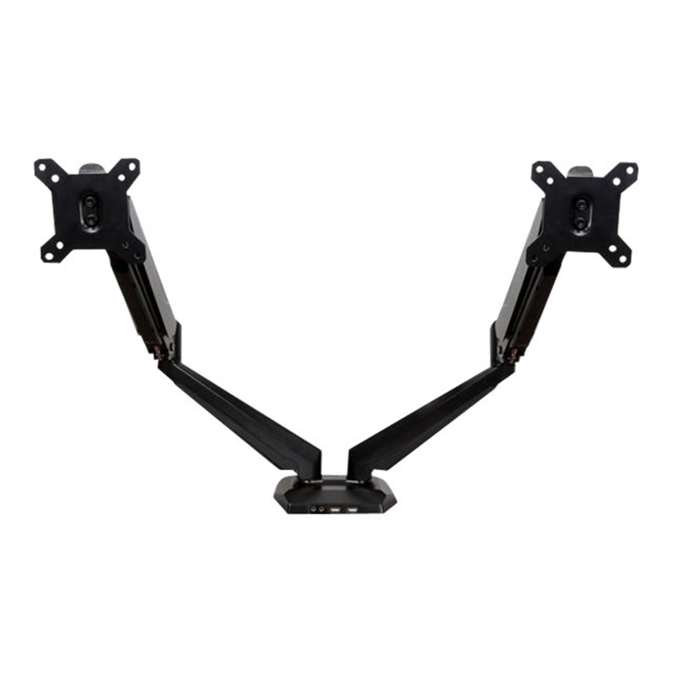 Dual Monitor Mount with 2 Port USB