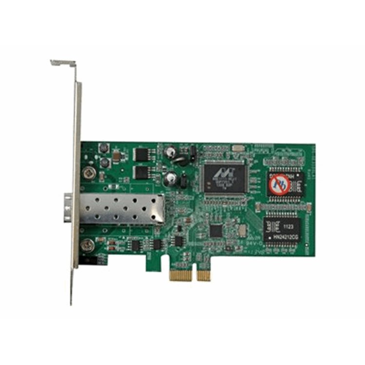 PCIe GbE Fiber Network Card w/ Open SFP PCIe GbE Fiber Network Card w/ Open SFP