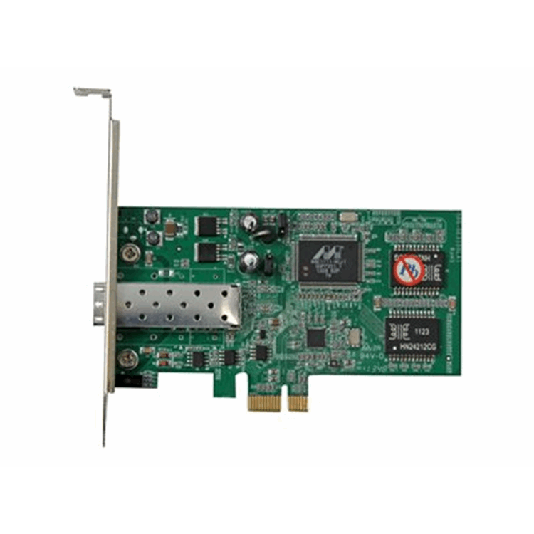 PCIe GbE Fiber Network Card w/ Open SFP