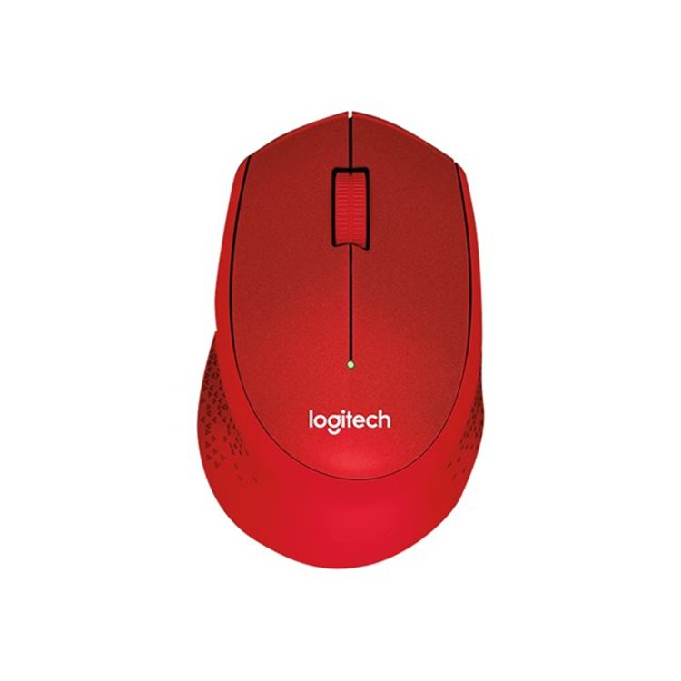 M330 Silent Plus Mouse Red