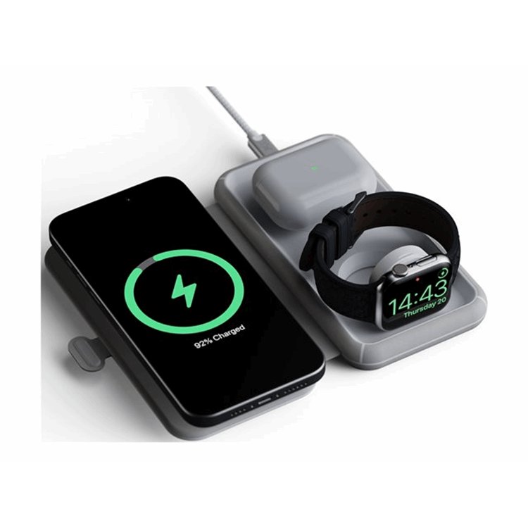Foldable Wireless Travel Charger 3in1