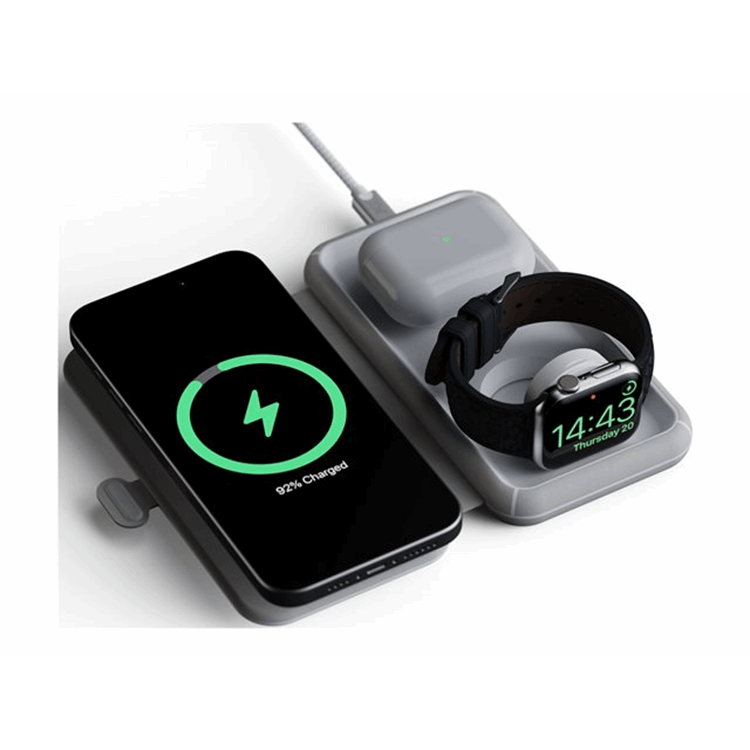 Foldable Wireless Travel Charger 3in1