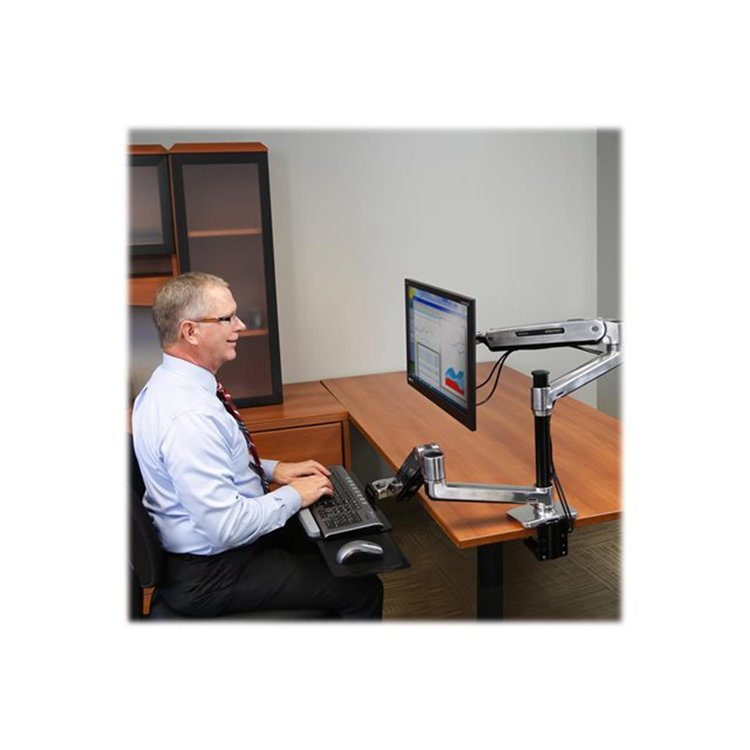 LX HD Sit-Stand Desk Mount LCD Arm Poli LX HD Sit-Stand Desk Mount LCD Arm Poli