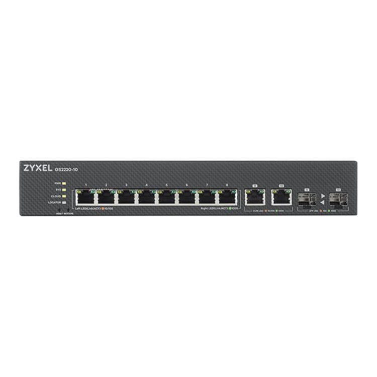 GS2220-10 EU region 8-port GbE L2 Switch GS2220-10 EU region 8-port GbE L2 Switch