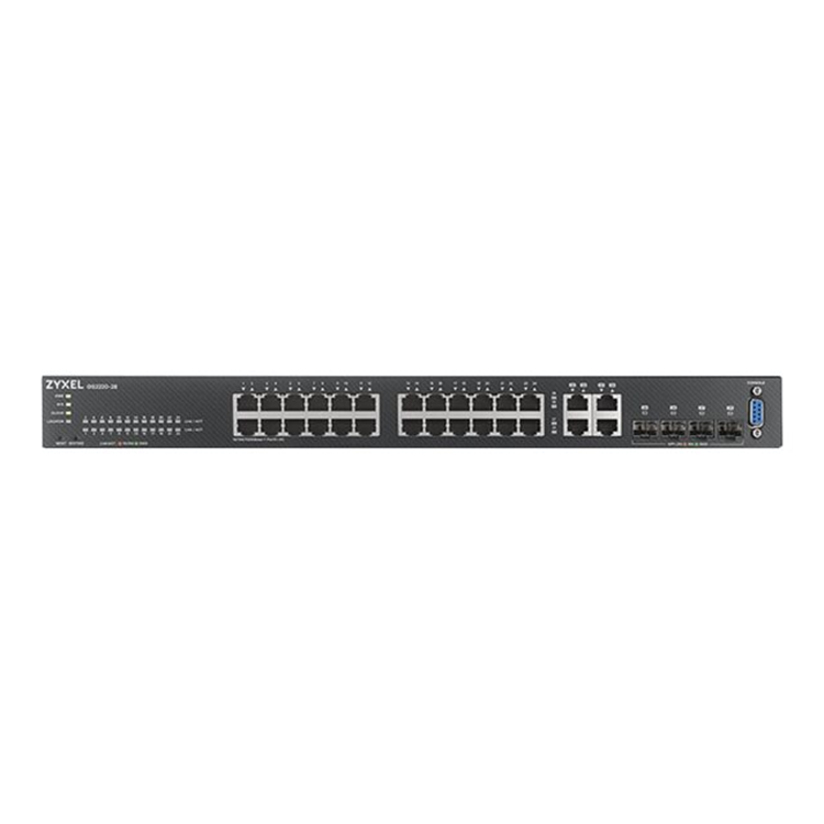 GS2220-28 EU region 24-port GbE L2 Switc