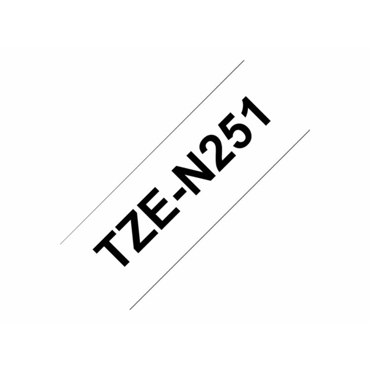 TZE-N251 - 24 mm Black/White