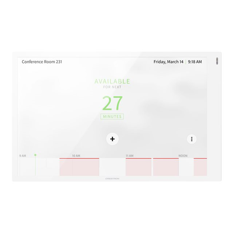 10.1" Room Scheduling TouchScreen WH