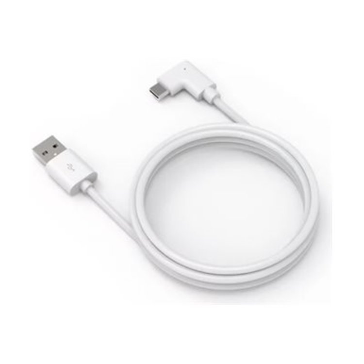 6ftUSB-A to 90-Degree USB-C Cable WHITE 6ftUSB-A to 90-Degree USB-C Cable WHITE