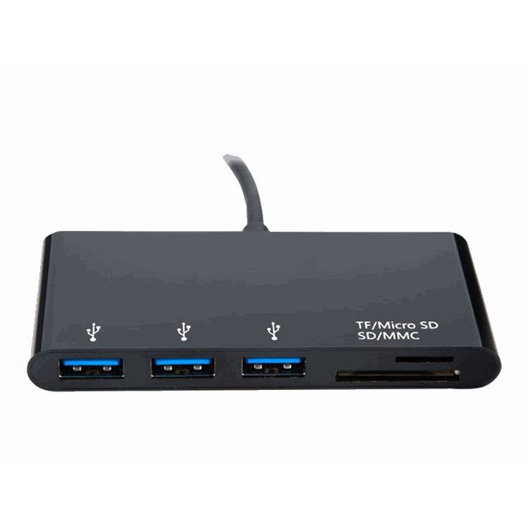 USB-C TO 5IN1 HUB BLACK