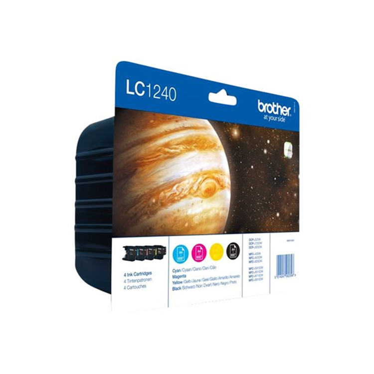 LC-1240VALBP package with 1x LC-1240 met 4 kleuren (B. C. M. Y)