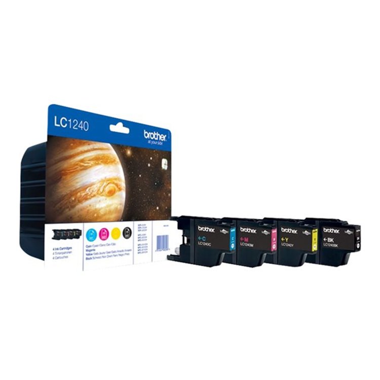 LC-1240VALBP package with 1x LC-1240 met 4 kleuren (B. C. M. Y)