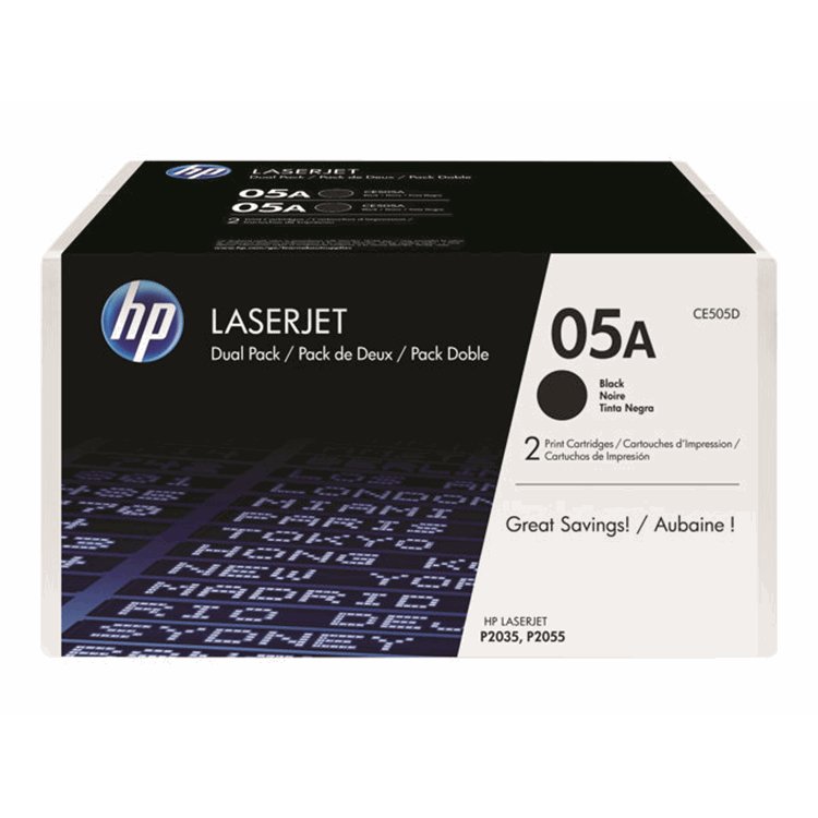 HP Toner/Print Cart Black w/SPT 109x205