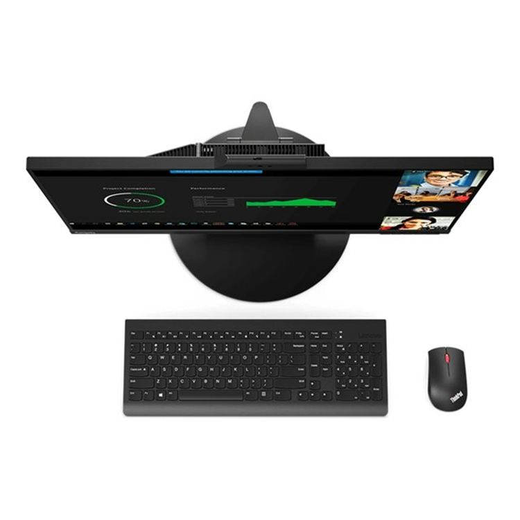 ThinkCentre Tiny-in-One 27 - 27 inch - Quad HD IPS LED Monitor - 2560x1440 - Pivot / HAS / Webcam
