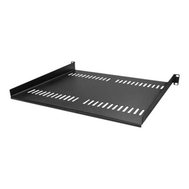 Vented 1U Rack Shelf - 16in Deep