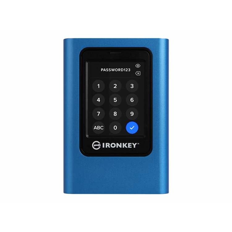 7680GB IronKey Vault Privacy 80 XTS-AES256-bit Encrypted External SSD