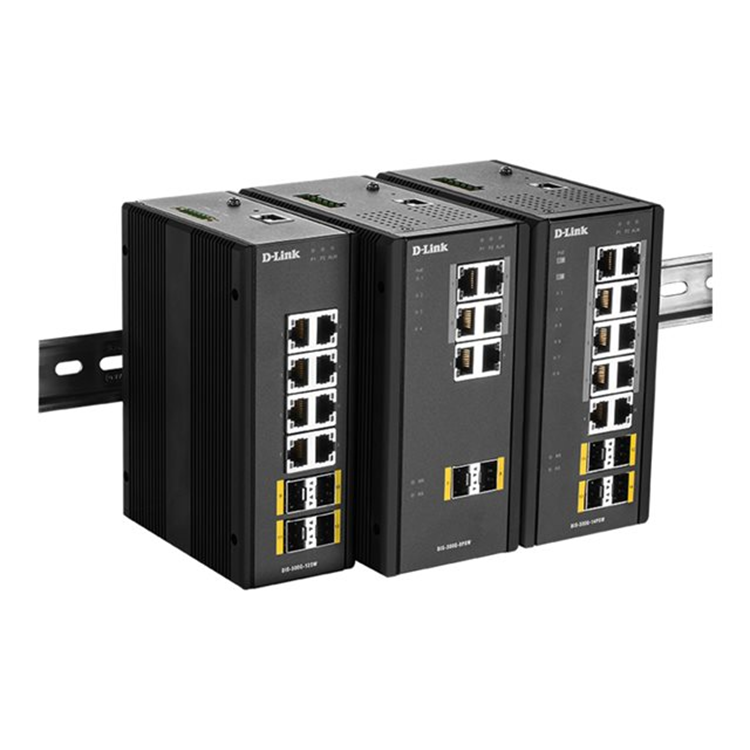 8 Port L2 Managed Switch with 6 x 10/100
