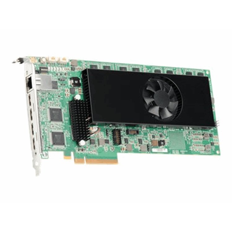 Maevex 6100 encoder quad mini-HDMI in 1GB Ethernet PCIe x16