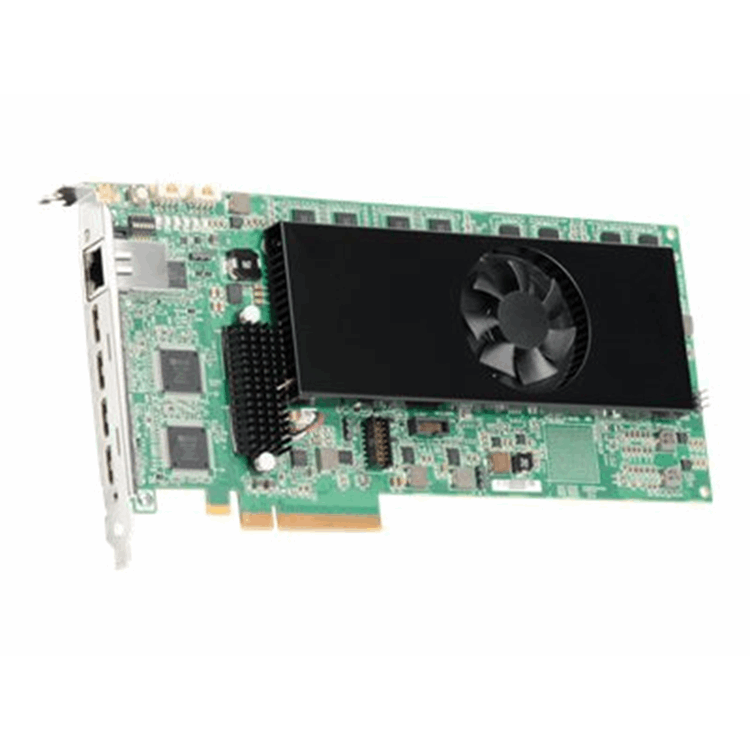 Maevex 6100 encoder quad mini-HDMI in 1GB Ethernet PCIe x16