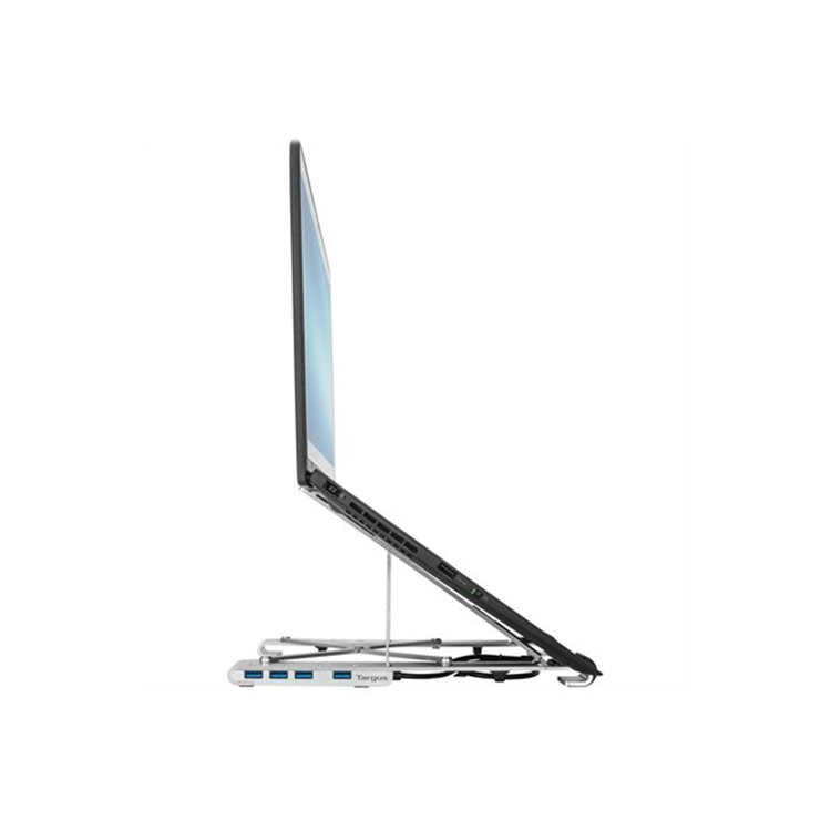 Targus Portable Stand+USB-A Hub Silver