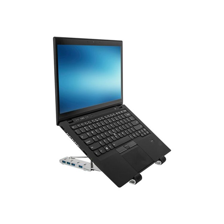 Targus Portable Stand+USB-A Hub Silver Targus Portable Stand+USB-A Hub Silver