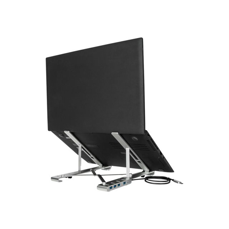Targus Portable Stand+USB-A Hub Silver