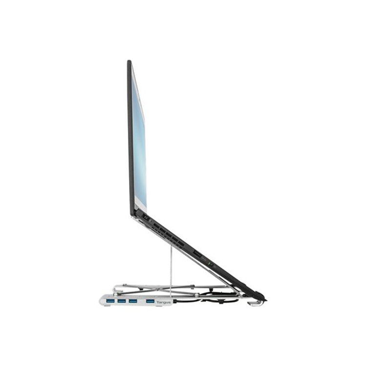 Targus Portable Stand+USB-A Hub Silver Targus Portable Stand+USB-A Hub Silver