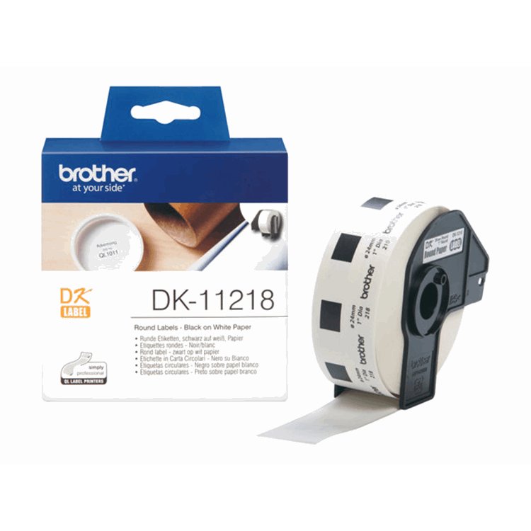 Label/1" 24mm paper label 1000pk