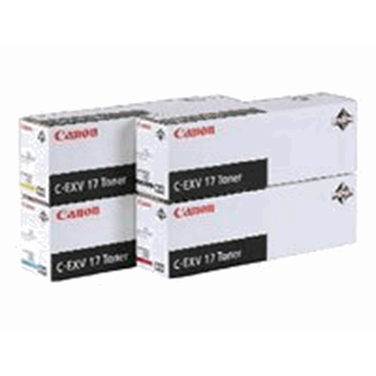 CANON C-EXV 17 TONER CARTRIDGE YELLOW