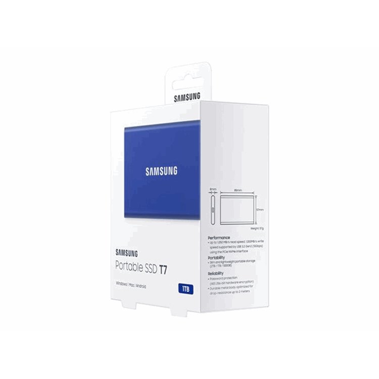 Portable SSD T7 1TB BLUE Portable SSD T7 1TB BLUE