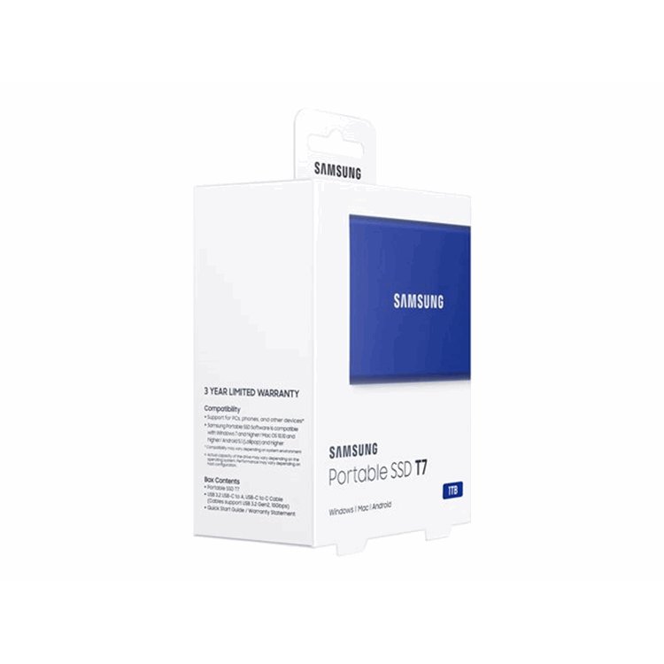 Portable SSD T7 1TB BLUE Portable SSD T7 1TB BLUE
