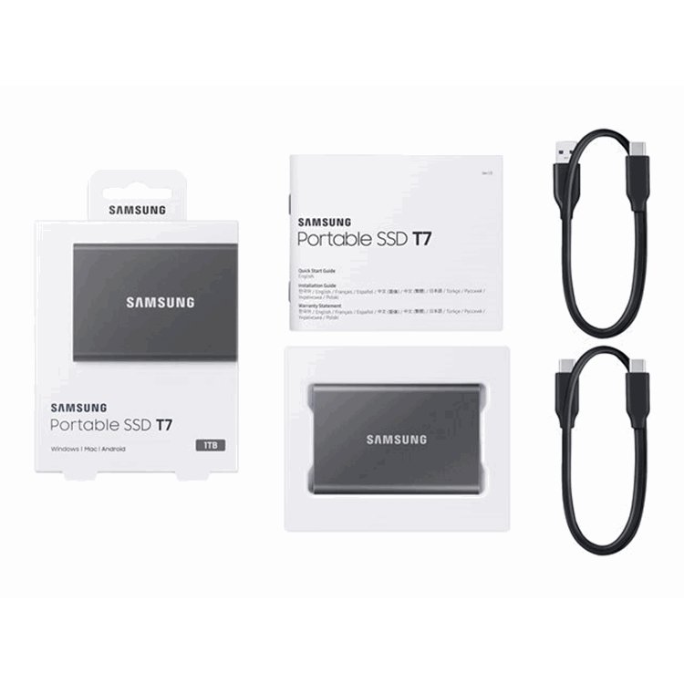 Portable SSD T7 1TB GREY Portable SSD T7 1TB GREY