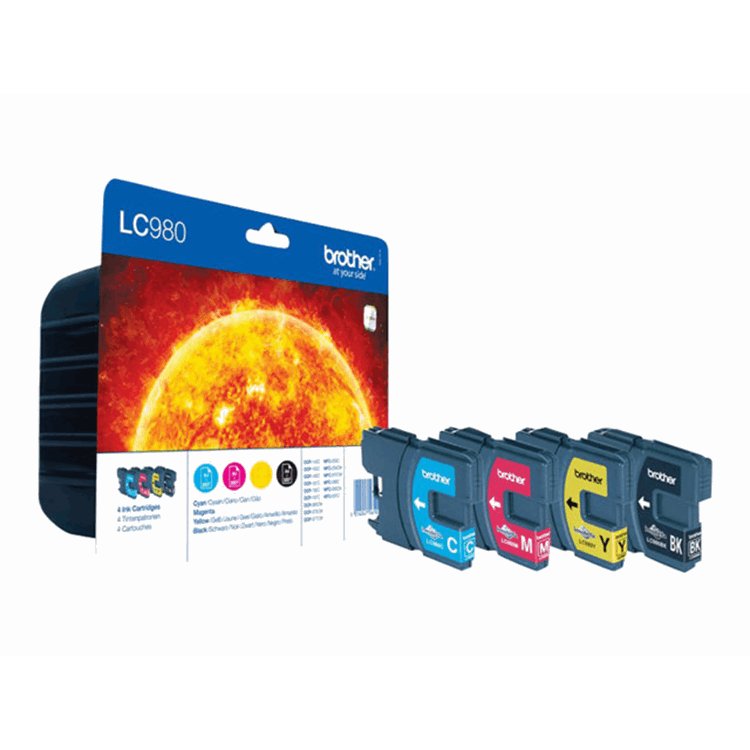 INK CARTRIDGE LC980VALBP VALUE PACK (B,C INK CARTRIDGE LC980VALBP VALUE PACK (B,C