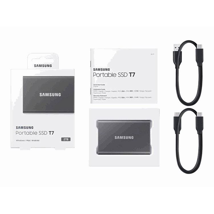 Portable SSD T7 2TB GREY Portable SSD T7 2TB GREY