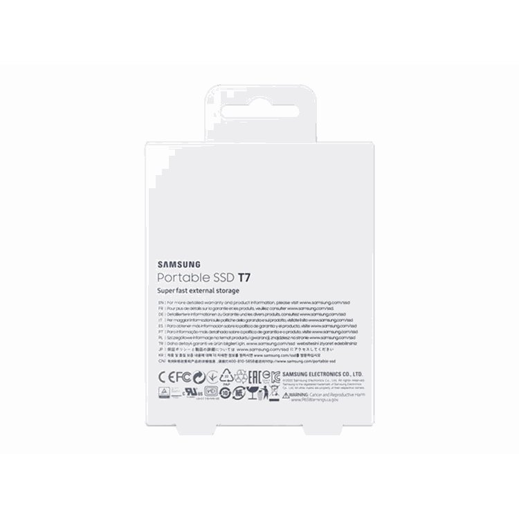 Portable SSD T7 2TB GREY Portable SSD T7 2TB GREY