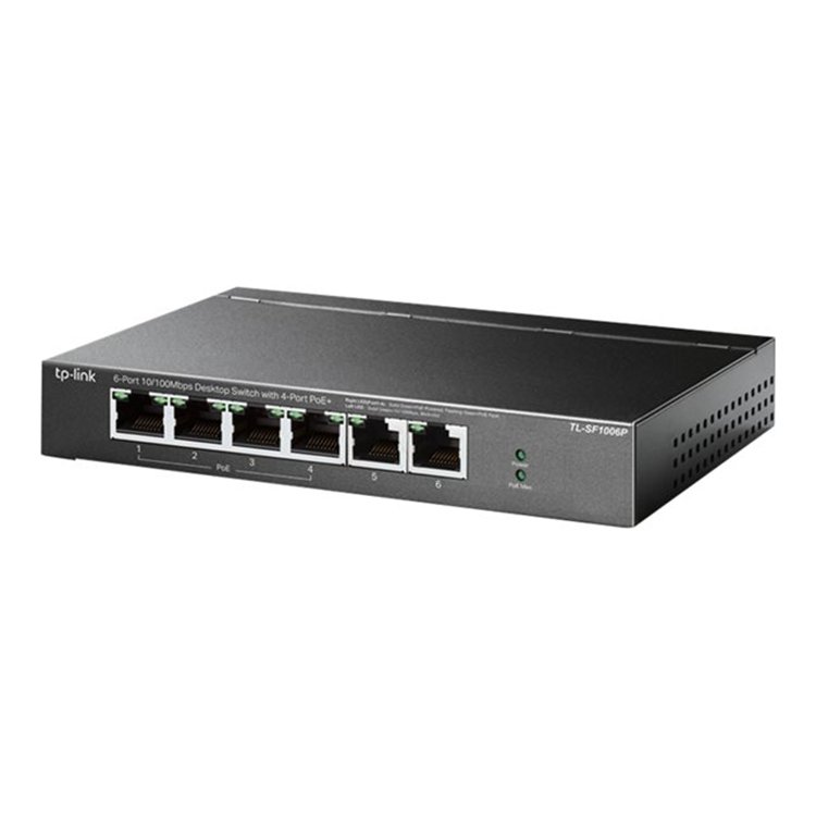 6-Port 10/100 Mbps Desktop Switch