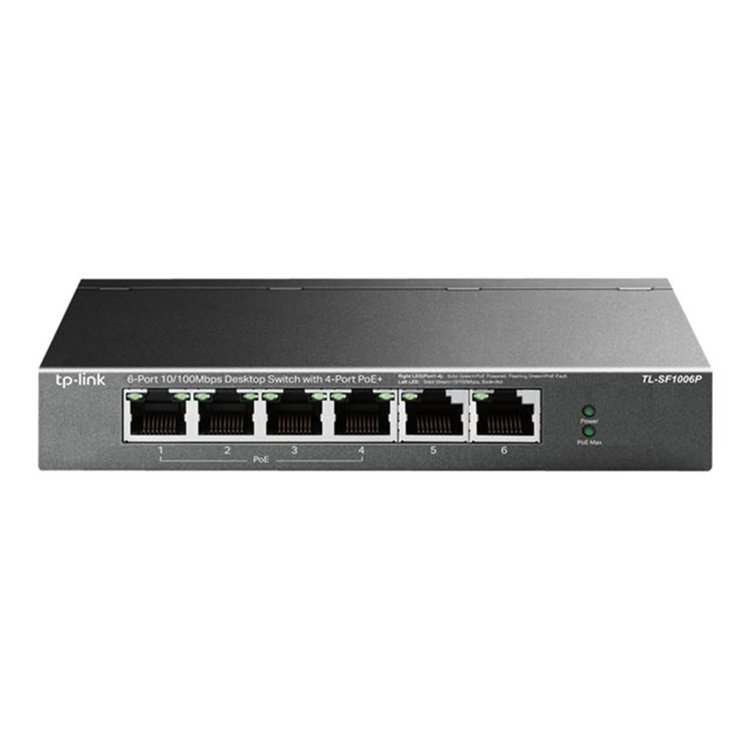 6-Port 10/100 Mbps Desktop Switch
