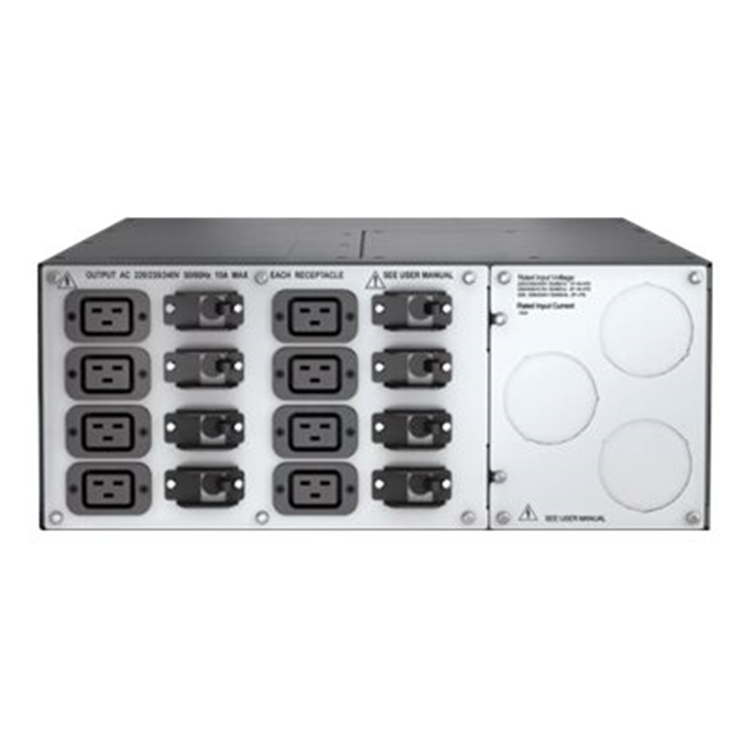 APC SERVICE BYPASS PANEL 230V 125A HW INPUT IEC-320 OUTPUT (8) C19