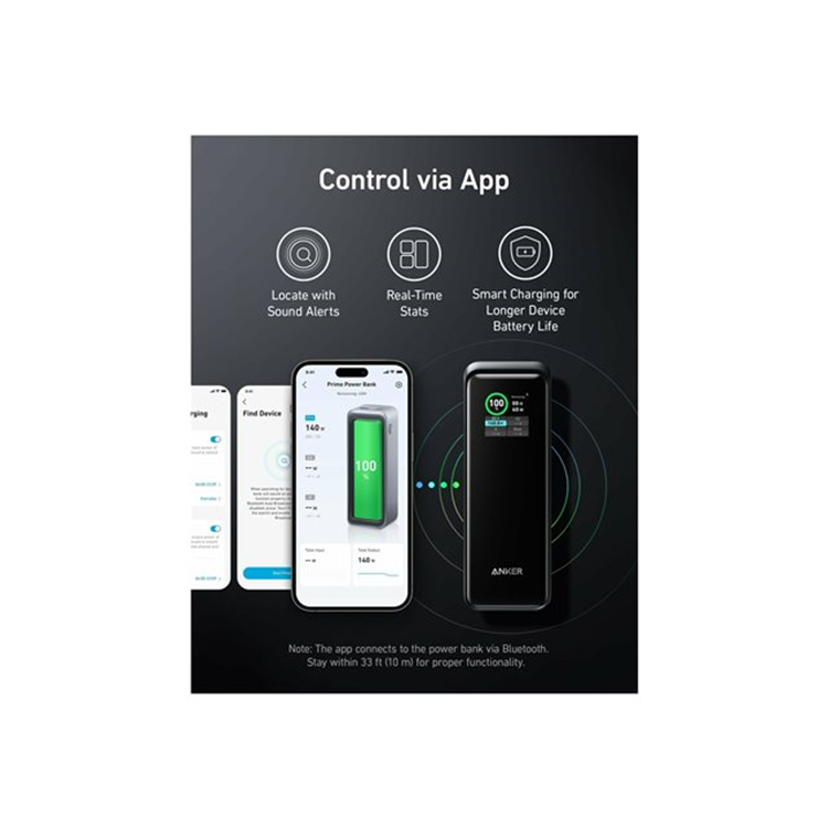 Anker Prime 27650mAh Power Bank (250W) Black