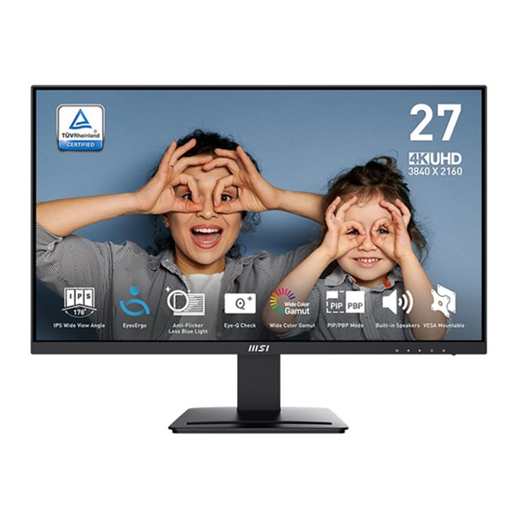 PRO MP273U Black 27i IPS Non-touch 2y Warranty 60Hz 4ms 2xHDMI DP Tilt 2 Speaker
