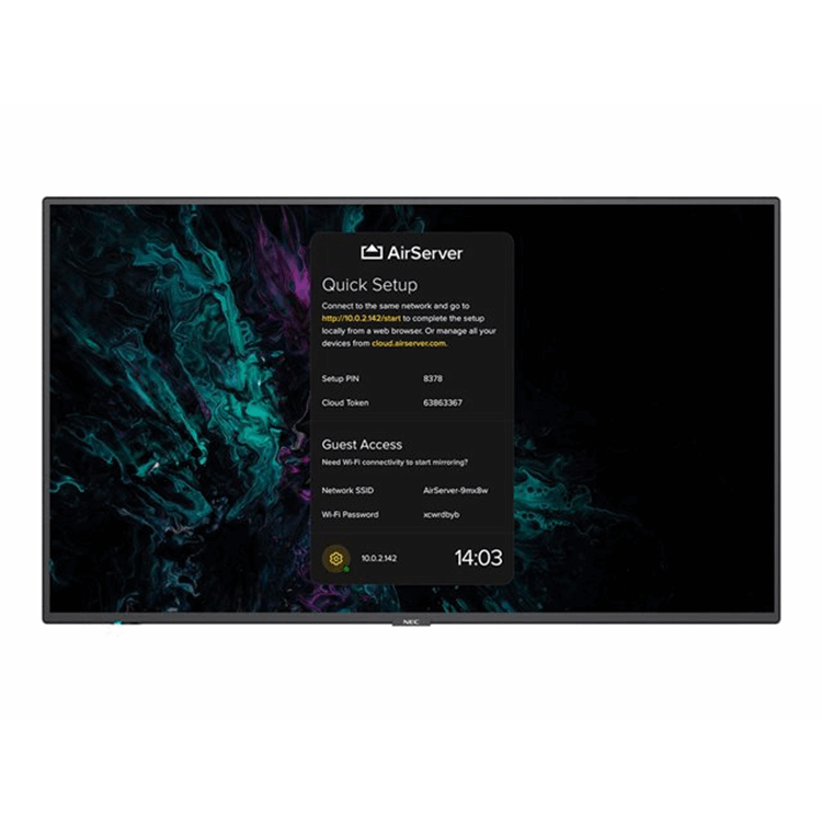 MultiSync M861 AirServer