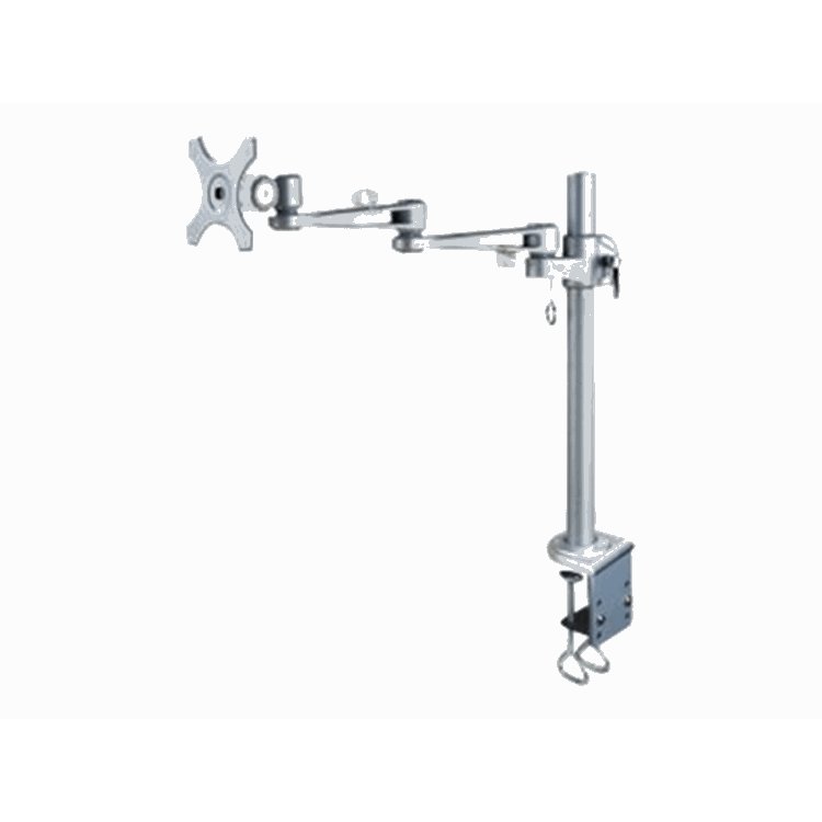 NEWSTAR LCD MONITOR ARM (BUREAUKLEM) -LENGTE 500MM ZILVER 10-26 INCH