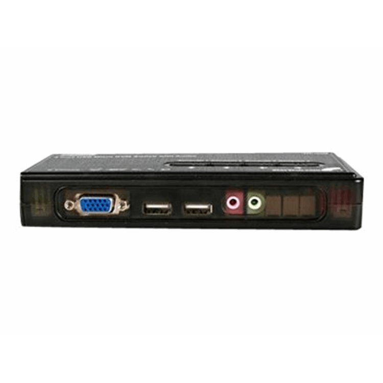 4 PORT MINI USB KVM KIT WITH CAB