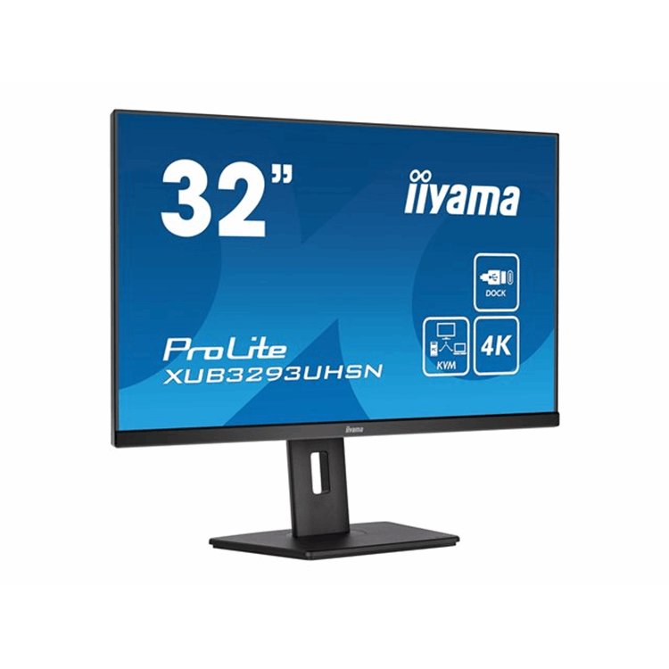 32"W LCD Business 4K UHD IPS USB-C Dock