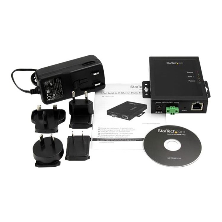 2PT Serial-to-IP Ethernet Device Server 2PT Serial-to-IP Ethernet Device Server