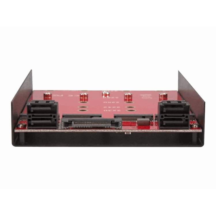 4x M.2 to SATA 3.5in mounting adapter
