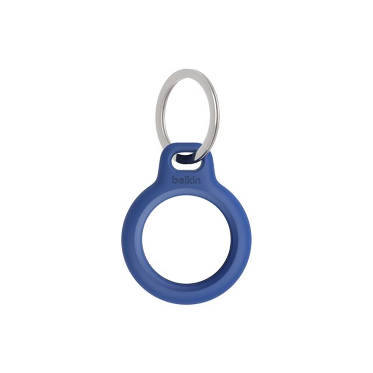 BELKIN AirTag Holder with Keyring Blue