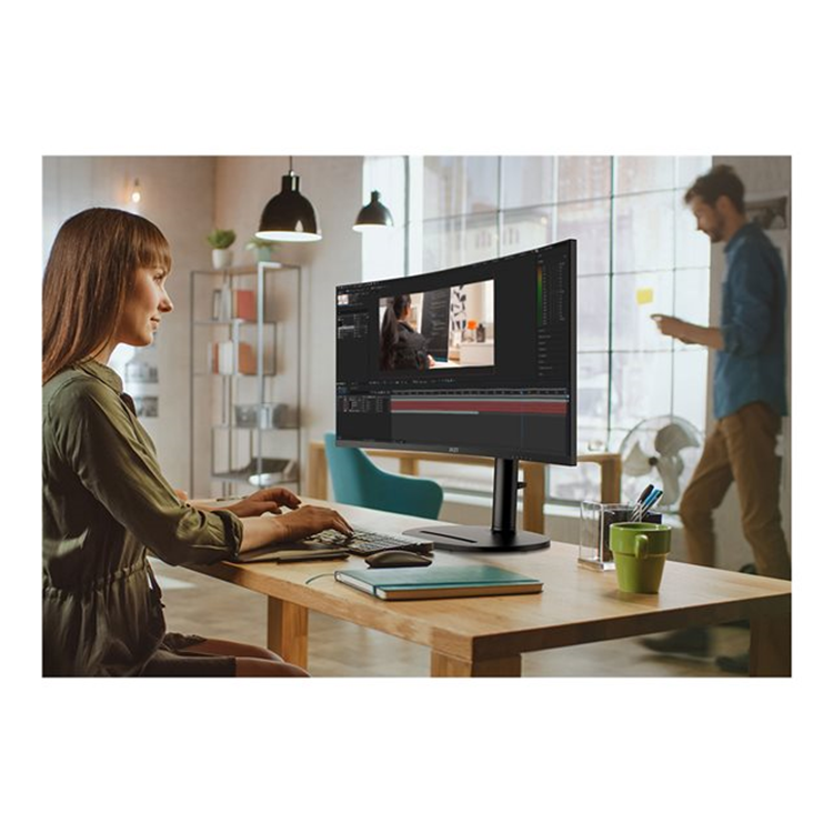 Modern MD342CQP  Black  34i  VA  Non-touch  3y Warranty  120Hz  4ms  2xHDMI DPTilt Swive Height Pivo