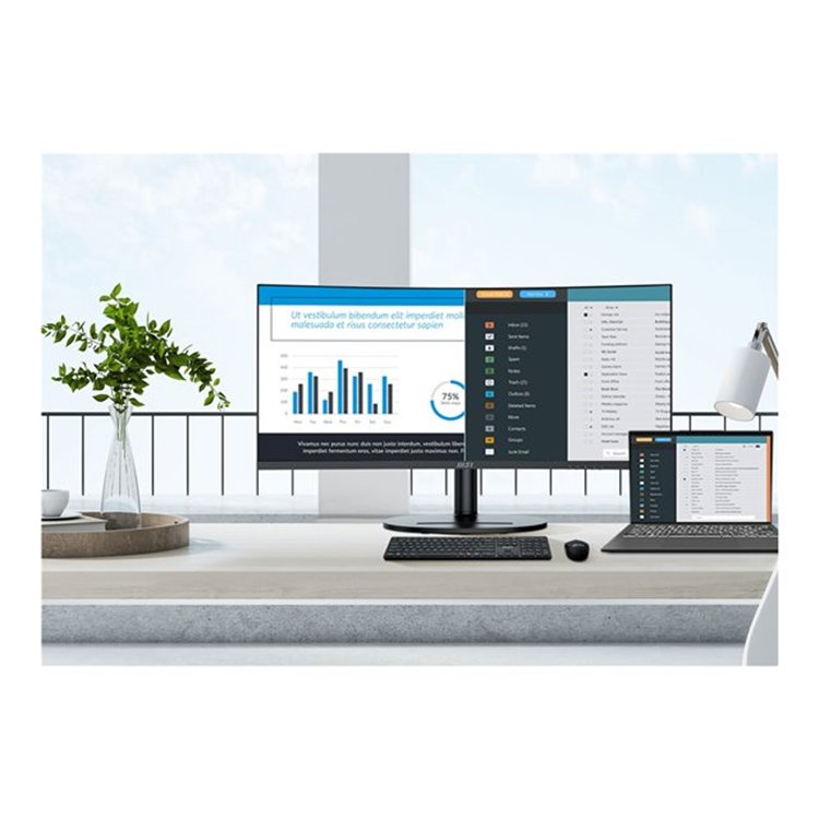 Modern MD342CQP Black 34i VA Non-touch 3y Warranty 120Hz 4ms 2xHDMI DPTilt Swive Height Pivo Modern MD342CQP Black 34i VA Non-touch 3y Warranty 120Hz 4ms 2xHDMI DPTilt Swive Height Pivo